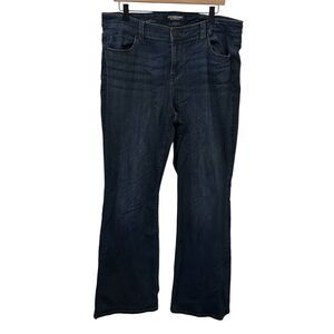 LIVERPOOL Los Angeles Women's Bootcut Jeans SZ 18W Plus Festival Cowgirl Boho